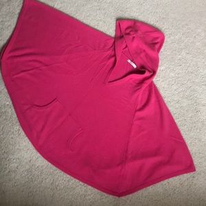 100% cashmere hooded cape
